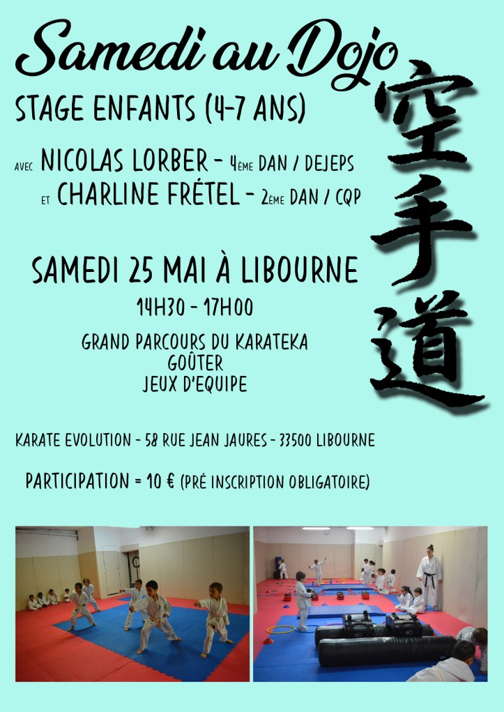 SamediDojo 4-7ans 25mai19